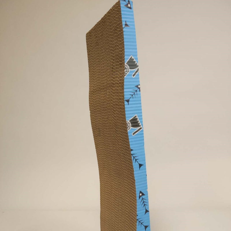 KFX-3141181 Oversized Wavy Cat Scratching Post for Fun and Exercise