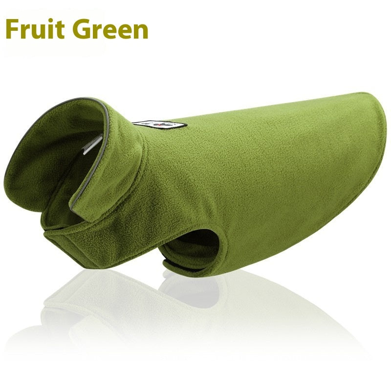 KFX-3141565 Thickened Polar Fleece Double-Sided Vest for Dogs - Autumn and Winter Pet Clothing