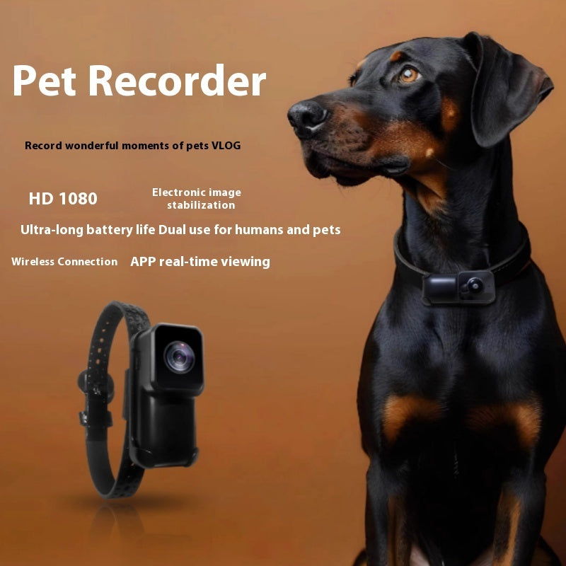 KFX-3146429 Wireless Neckband Camera with TF Card Support and Loop Recording