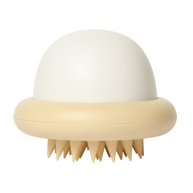 KFX-3146557 UFO Cat Grooming Comb - Military Green, Lavender, Light Pink, & Light Yellow Options