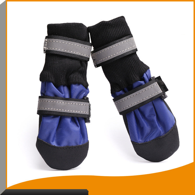 KFX-3153341 Waterproof Medium-Height Dog Walking Shoes for Indoor and Outdoor Use