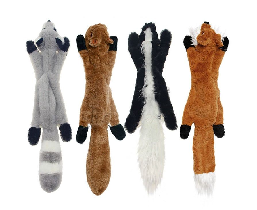 KFX-3156157 Interactive Plush Dog Toy with Animal Sounds and Built-in BB Sound Generators