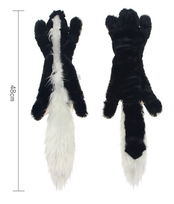 KFX-3156157 Interactive Plush Dog Toy with Animal Sounds and Built-in BB Sound Generators