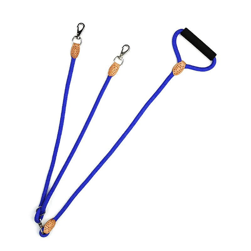 KFX-3156285 Scalable Nylon Dog Leash with Anti-Winding Foam Handle - 1.2M Length for Dogs Up to 35kg