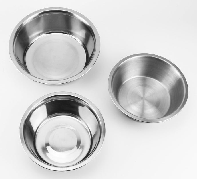 KFX-3156669 Customized Stainless Steel Dog Bowls in Various Sizes – Pet Feeding Tanks