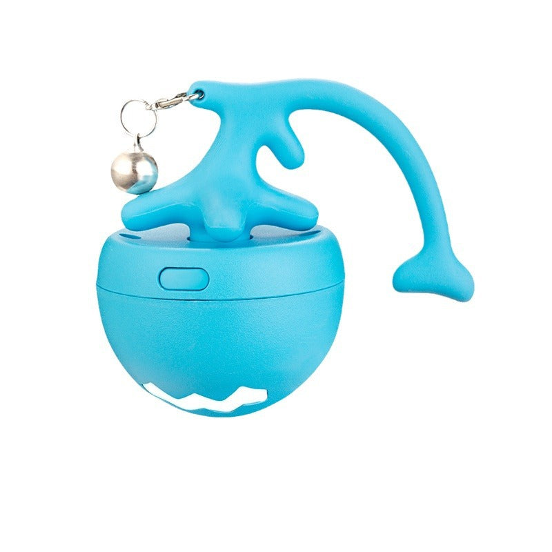 KFX-3163069 Interactive USB Rechargeable Cat Toy Ball with Obstacle Avoidance and Detachable Tail