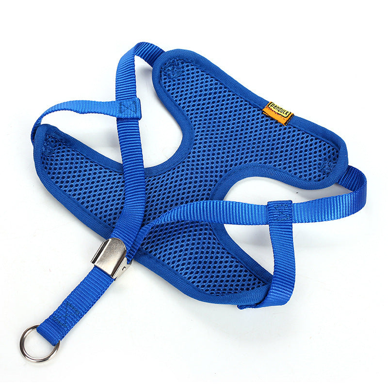 KFX-3163709 Breathable Mesh Dog Leash with Flash Diamond Nylon, Adjustable Size Options