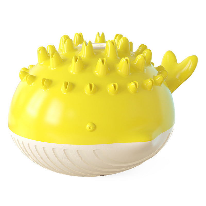 KFX-3168829 Summer Floating Dog Toy with Water Spray Function for Bathing and Playtime