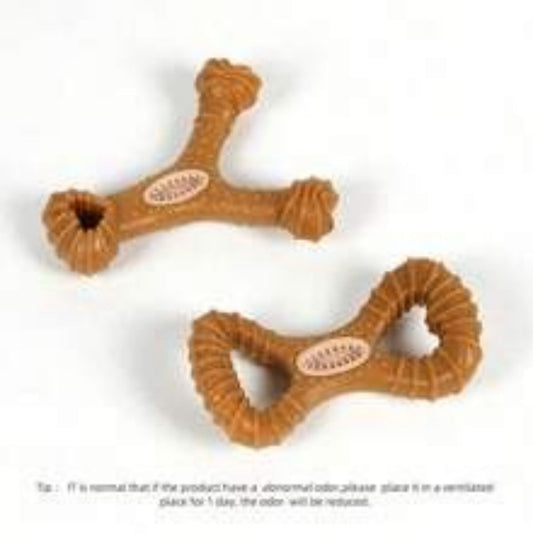 KFX-3169469 Durable Chew Bone Toy for Dogs - Interactive Play and Dental Health Essentials