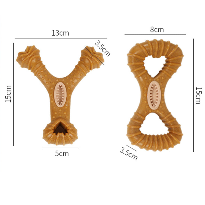 KFX-3169469 Durable Chew Bone Toy for Dogs - Interactive Play and Dental Health Essentials