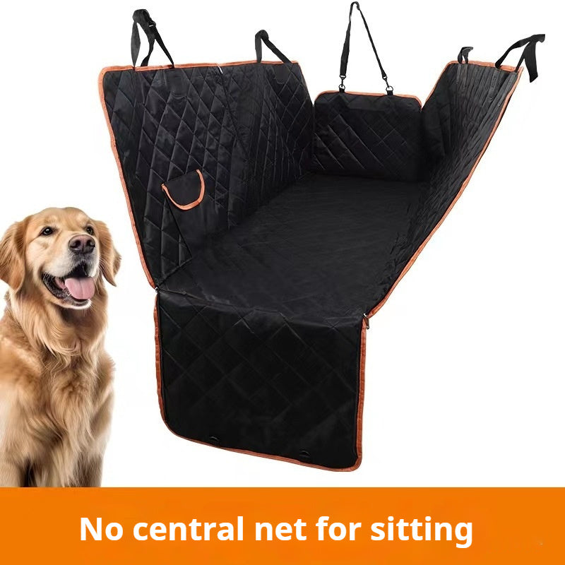 KFX-3169853 Pet Car Cushion for Dogs - Anti-Dirty and Comfortable Seat Cover in Black and Gray Options