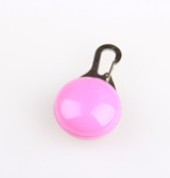 KFX-3170621 LED Clip-On Night Light Pendant for Pet Collars - Flashing Safety Light with 3 Modes, Weather Resistant