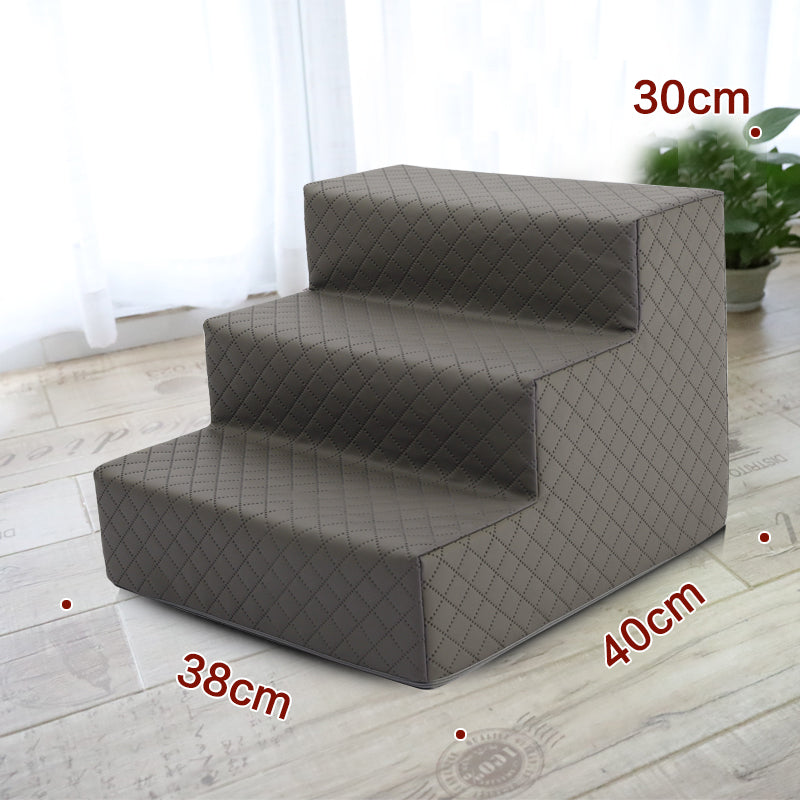 KFX-3171261 Pet Dog Climbing Stairs - Universal Sponge Steps for Easy Access to Bed
