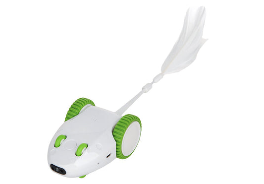KFX-3174589 Automatic Feather Cat Toy Replacement Head with USB Charging and Long-Lasting Battery