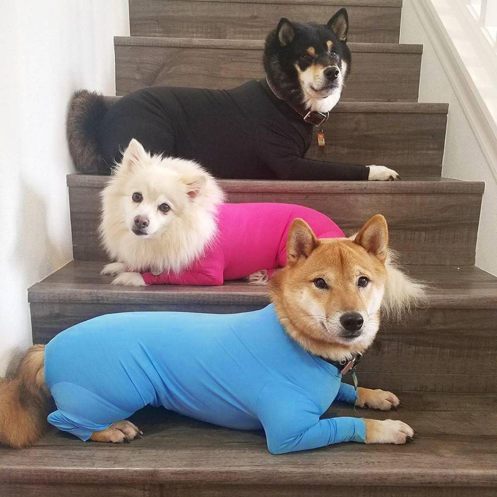 KFX-3180349 Cozy Acrylic Fiber Dog Jumpsuit for Medium and Large Dogs in Various Colors