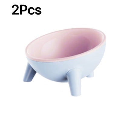 KFX-3185469 Cervical Spine Protection Slow Food Double Bowl with Large Capacity and Anti-Tip Design
