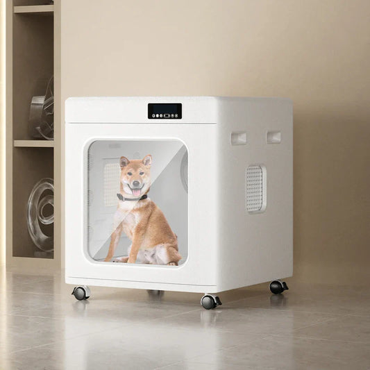KFX-318675 200L Automatic Pet Hair Dryer Box for Dogs and Cats with Temperature and Time Control, Indoor Use