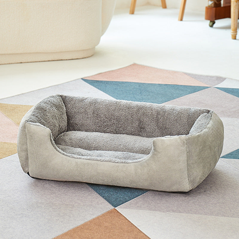 KFX-3189309 Dog Sofa Nest - Cozy All-Season Bed for Small to Large Dogs, Winter Warm Kennel