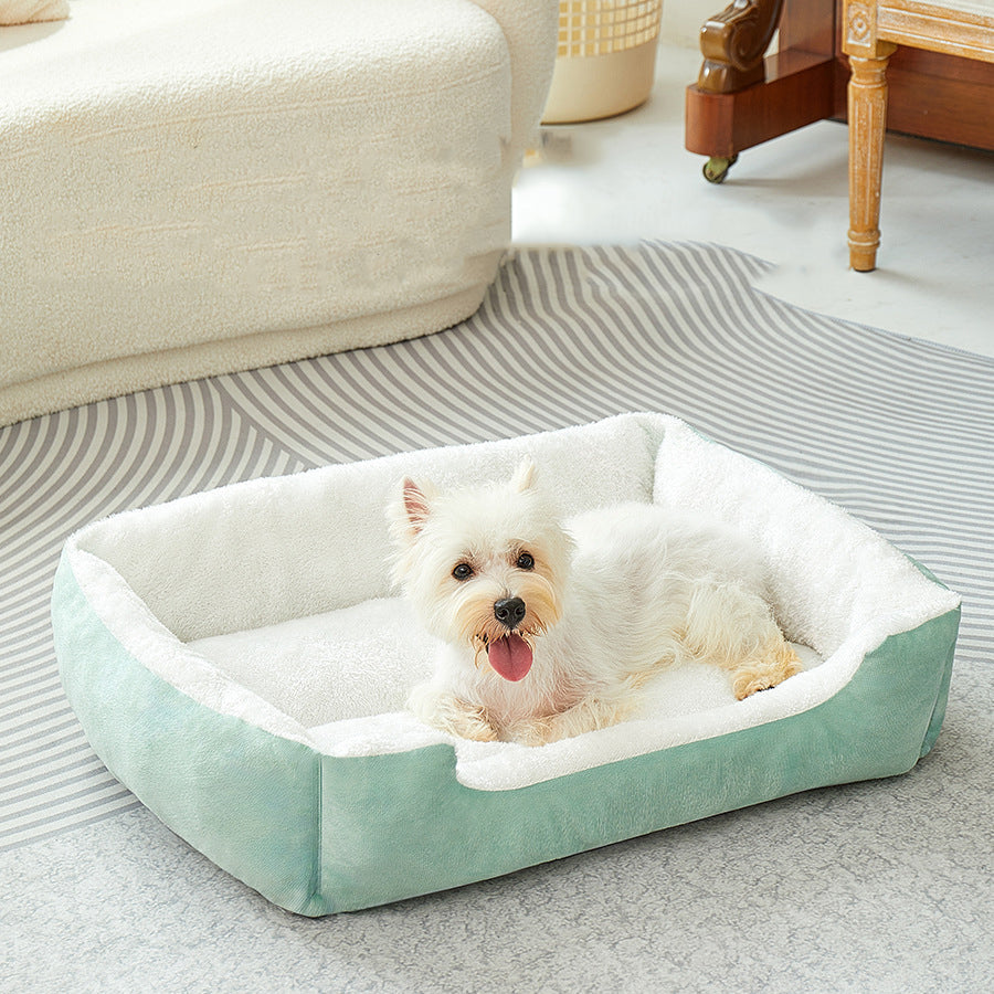KFX-3189309 Dog Sofa Nest - Cozy All-Season Bed for Small to Large Dogs, Winter Warm Kennel