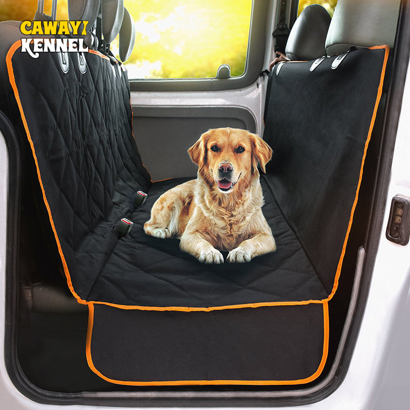 KFX-3191101 Waterproof Anti-Dirty Dog Car Seat Cover - Large Size 137x147 cm, Durable PVC and Oxford Material
