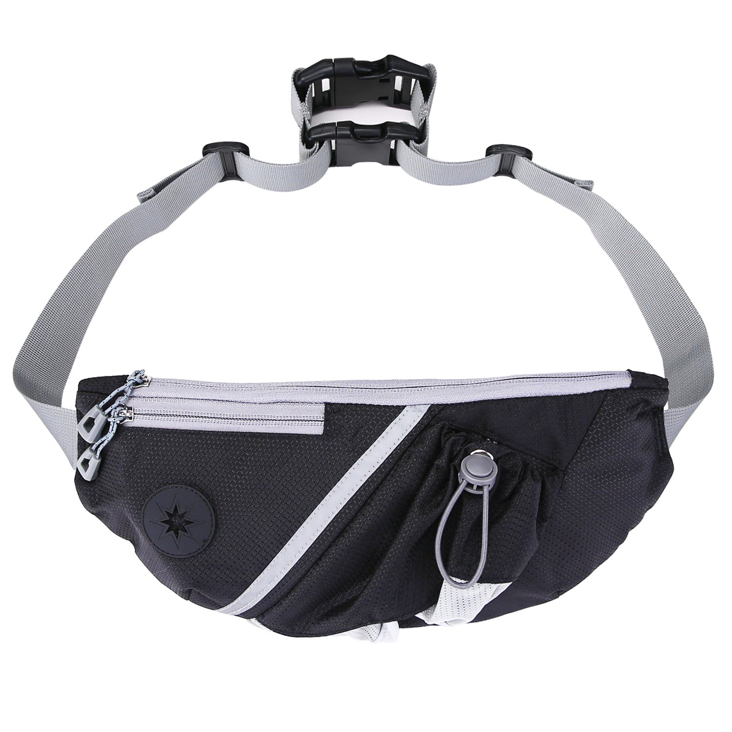 KFX-3194813 Running Traction Rope Fanny Pack with Adjustable Waist for Active Training and Outdoor Activities