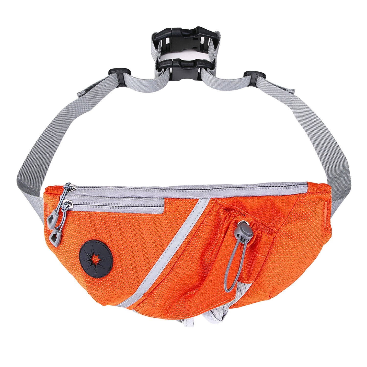 KFX-3194813 Running Traction Rope Fanny Pack with Adjustable Waist for Active Training and Outdoor Activities