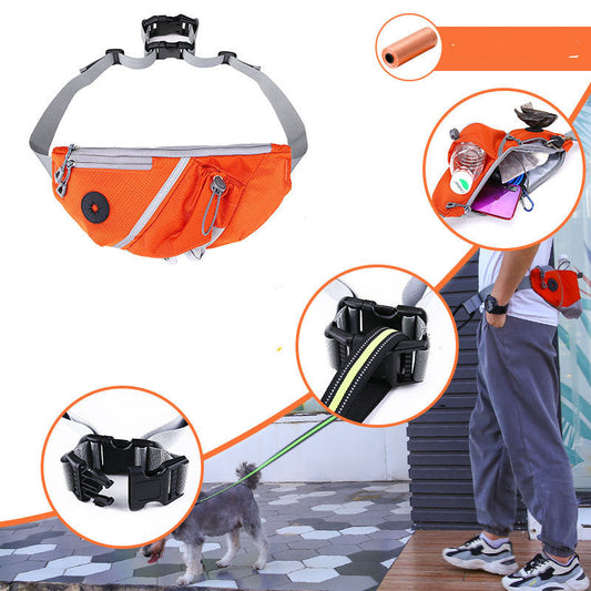 KFX-3194813 Running Traction Rope Fanny Pack with Adjustable Waist for Active Training and Outdoor Activities