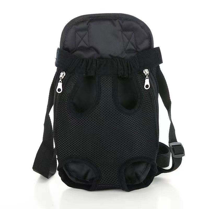 KFX-3198269 Adjustable Dog Carrier Backpack for Small Dogs - Breathable, Portable, and Versatile for Hiking and Travel