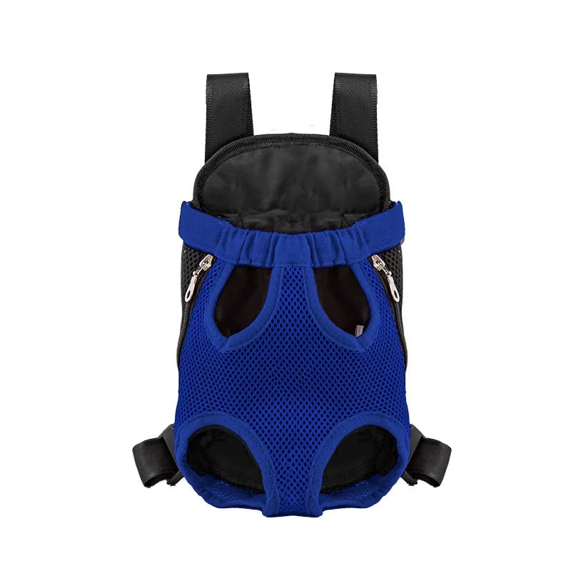 KFX-3198269 Adjustable Dog Carrier Backpack for Small Dogs - Breathable, Portable, and Versatile for Hiking and Travel