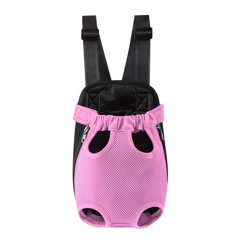 KFX-3198269 Adjustable Dog Carrier Backpack for Small Dogs - Breathable, Portable, and Versatile for Hiking and Travel