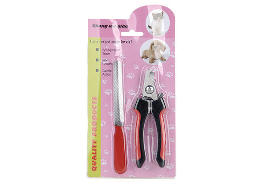 KFX-3198781 LED Pet Nail Clippers with Bright Light for Safe and Easy Trimming