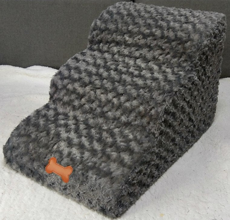 KFX-3199165 Three-Storey Sloping Pet Stairs with Removable Washable Cushion Cover