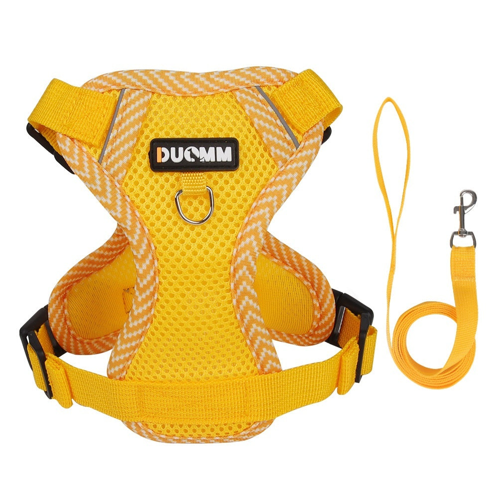 KFX-3200061 Classic and Lightweight Cat Harness with Pulling Rope - Available in Various Colors and Sizes