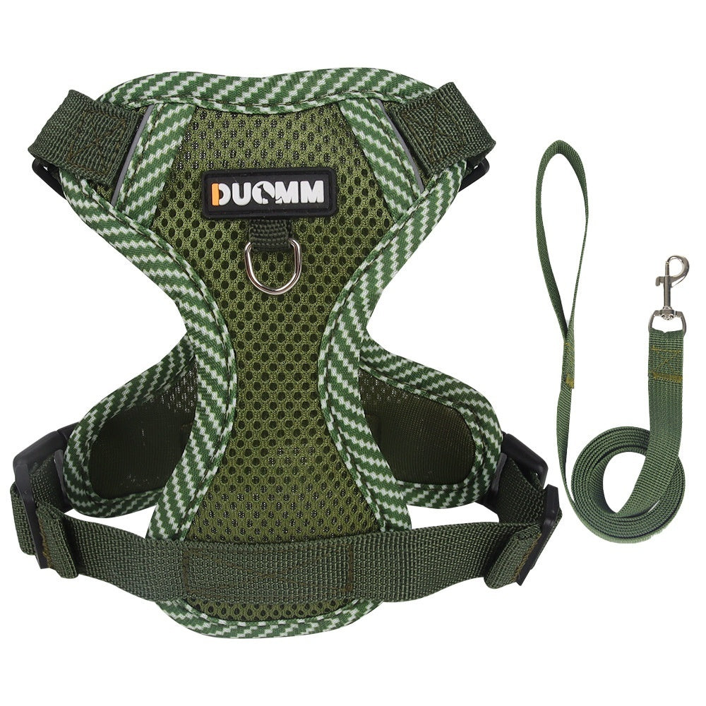 KFX-3200061 Classic and Lightweight Cat Harness with Pulling Rope - Available in Various Colors and Sizes