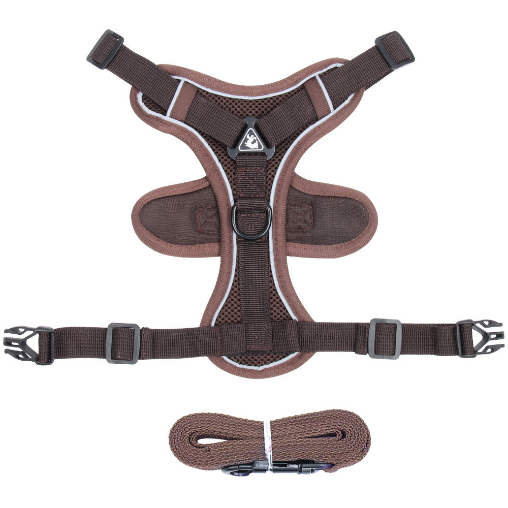 KFX-3200061 Classic and Lightweight Cat Harness with Pulling Rope - Available in Various Colors and Sizes