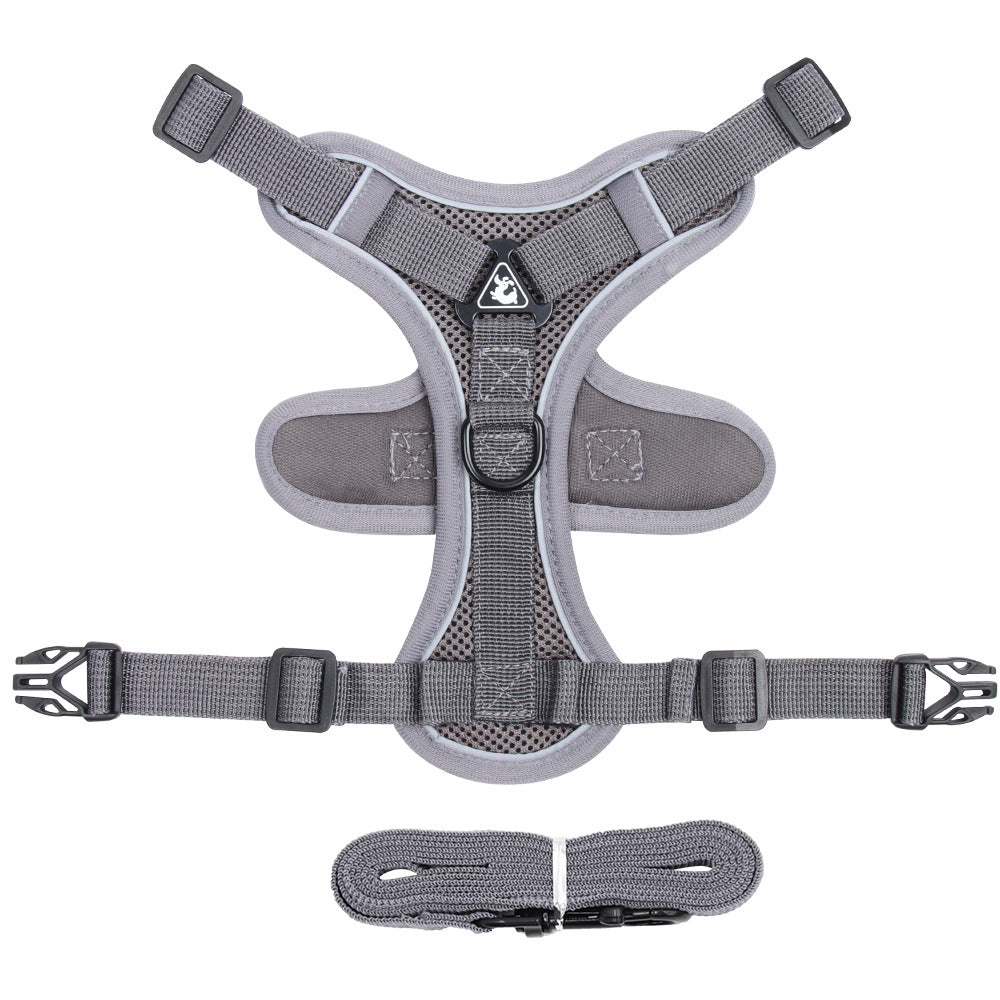 KFX-3200061 Classic and Lightweight Cat Harness with Pulling Rope - Available in Various Colors and Sizes