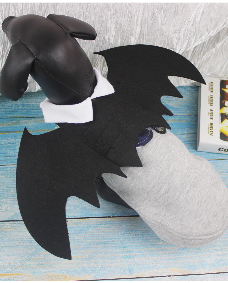 KFX-3204925 Pet Bat Wings Costume for Cats and Dogs - Adjustable Halloween Cosplay Prop