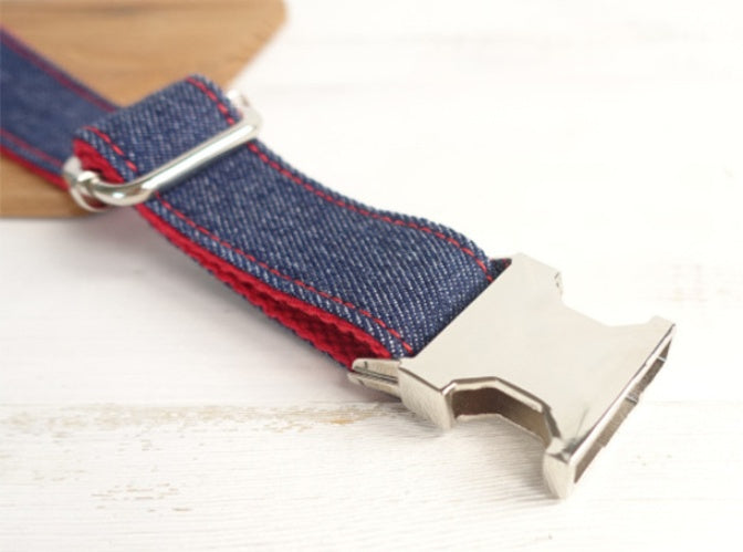 KFX-3208509 Creative Polyester Dog Collar with Adjustable Sizing