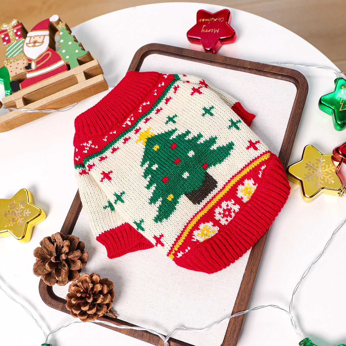 KFX-3212093 Halloween and Christmas Themed Pet Sweaters for Dogs in Various Sizes