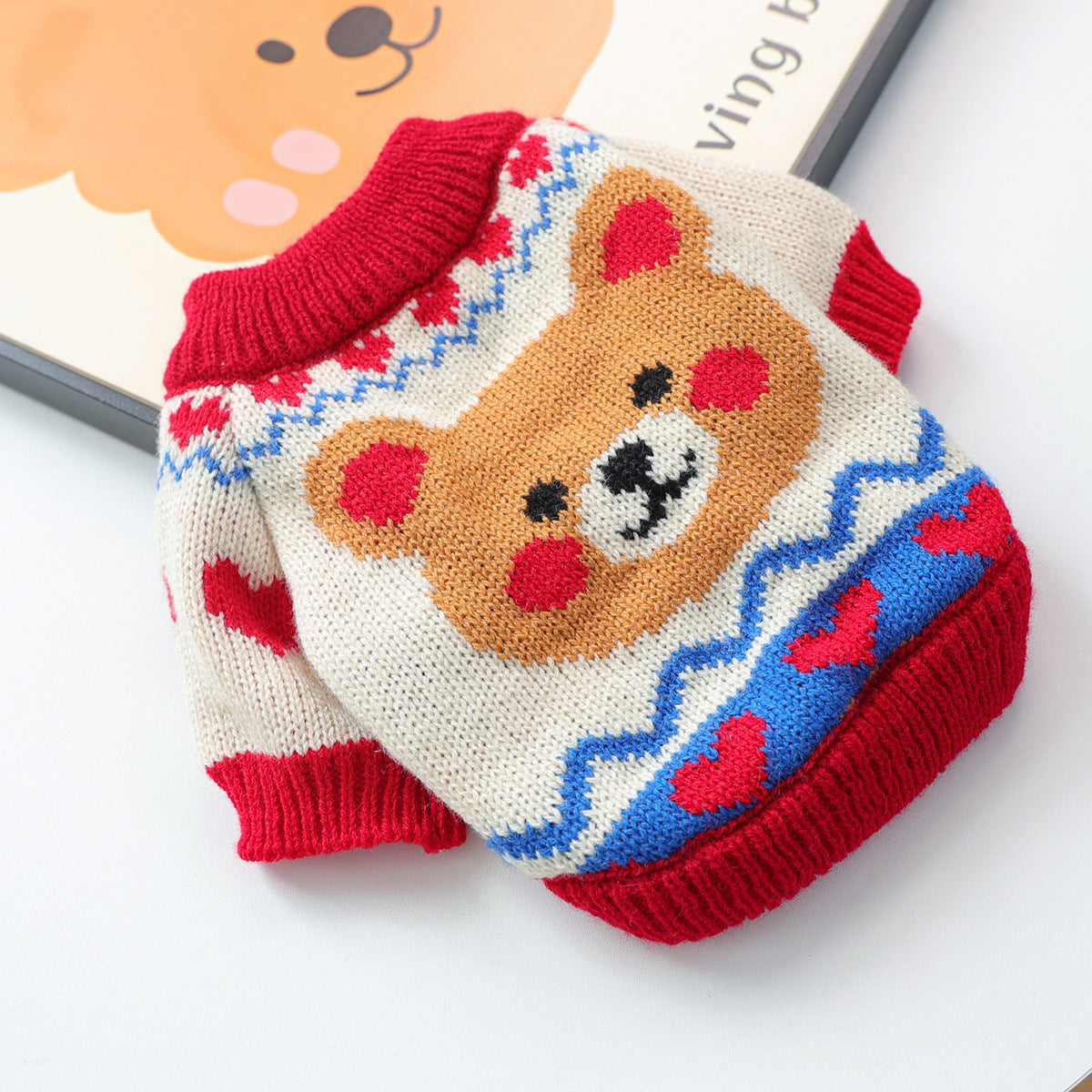 KFX-3212093 Halloween and Christmas Themed Pet Sweaters for Dogs in Various Sizes
