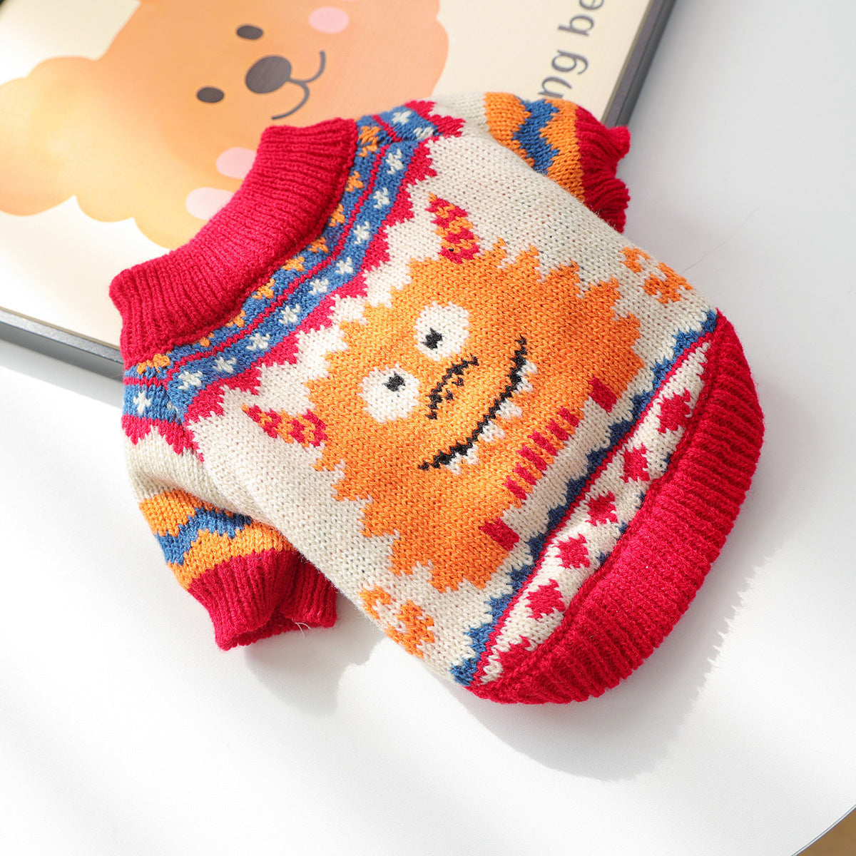 KFX-3212093 Halloween and Christmas Themed Pet Sweaters for Dogs in Various Sizes