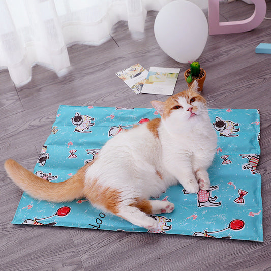 KFX-3216317 Cooling Dog Ice Pad Made of Resin Gel and Polyester Fiber for Summer Comfort