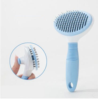 KFX-3217853 Long Hair Cat Comb for Efficient Hair Removal and Daily Pet Massage