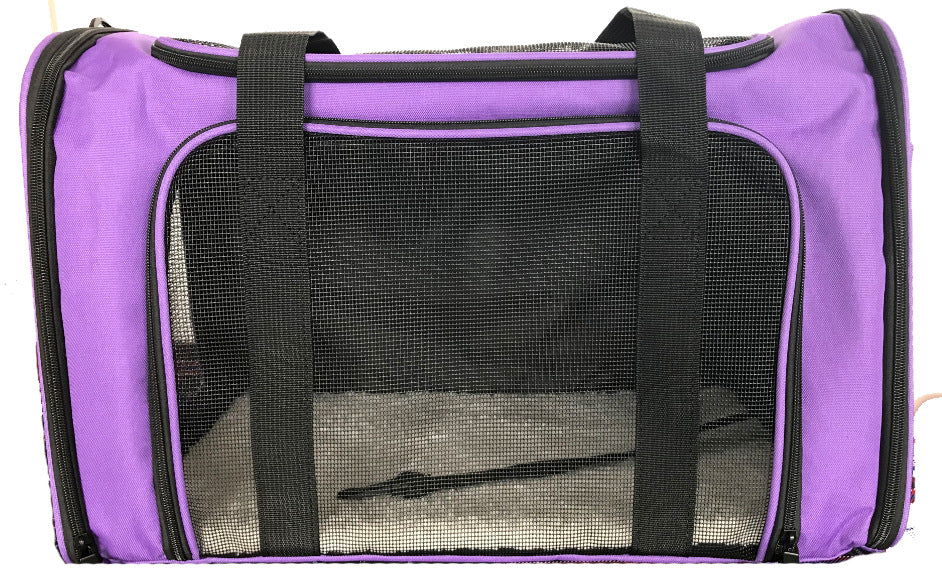 KFX-3218493 Pet Travel Backpack in Cationic Linen with Polyester Lining - Size 44x28x28cm
