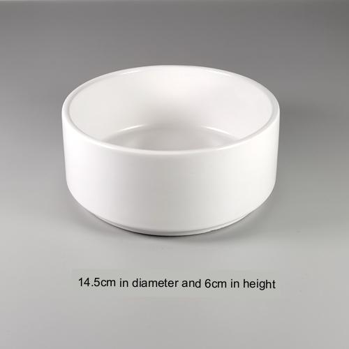 KFX-3222205 Medium Anti-Tip Dog Bowl with Neck Guard in Various Colors