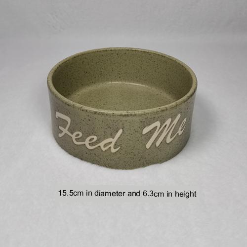 KFX-3222205 Medium Anti-Tip Dog Bowl with Neck Guard in Various Colors