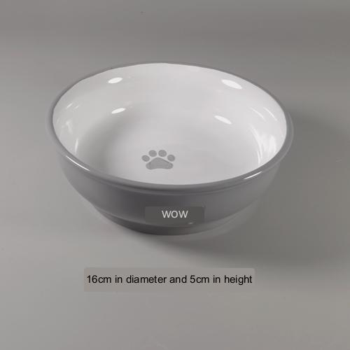 KFX-3222205 Medium Anti-Tip Dog Bowl with Neck Guard in Various Colors