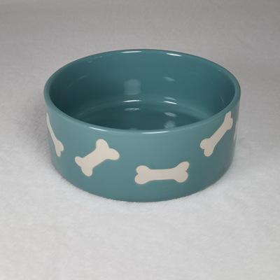 KFX-3222205 Medium Anti-Tip Dog Bowl with Neck Guard in Various Colors