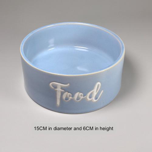 KFX-3222205 Medium Anti-Tip Dog Bowl with Neck Guard in Various Colors