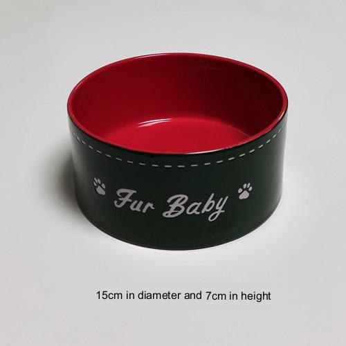 KFX-3222205 Medium Anti-Tip Dog Bowl with Neck Guard in Various Colors